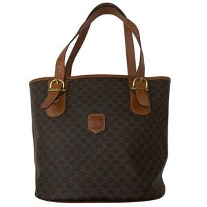 Celine Leather Tote Bag